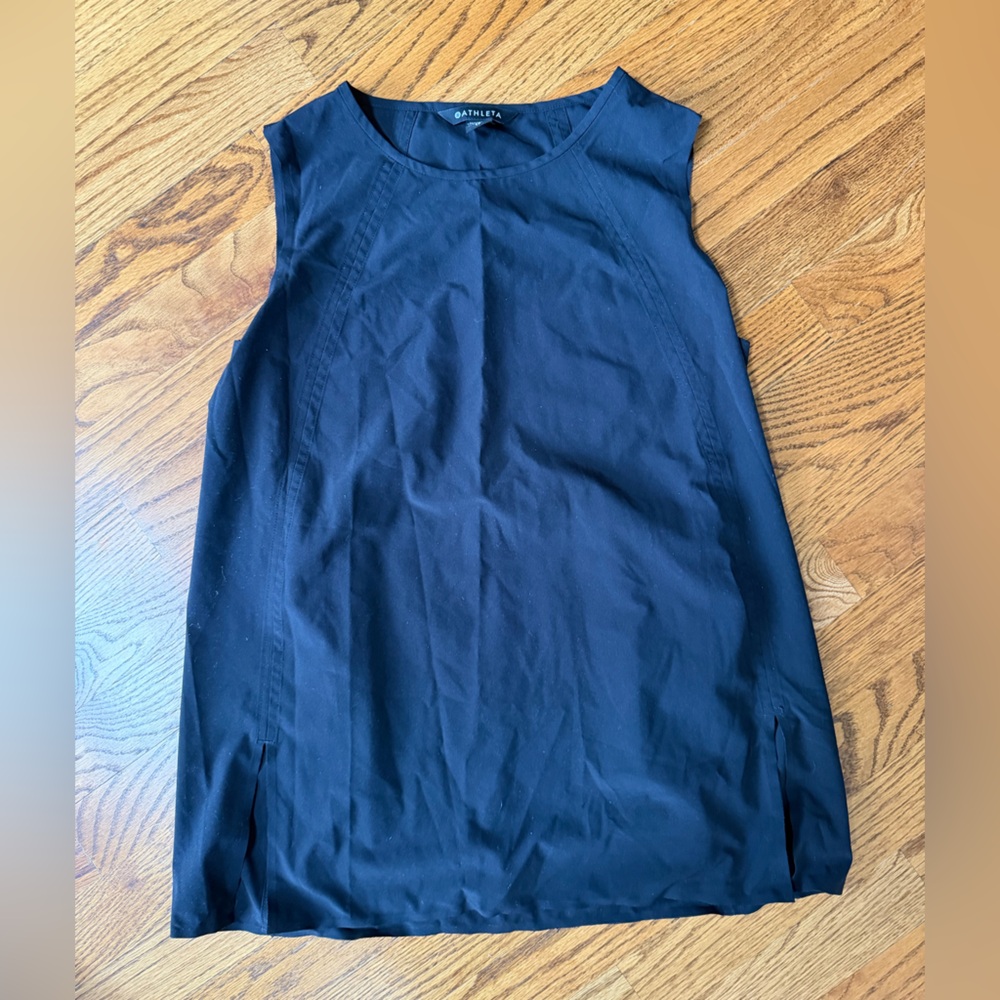 Athleta Black Sleeveless Blouse